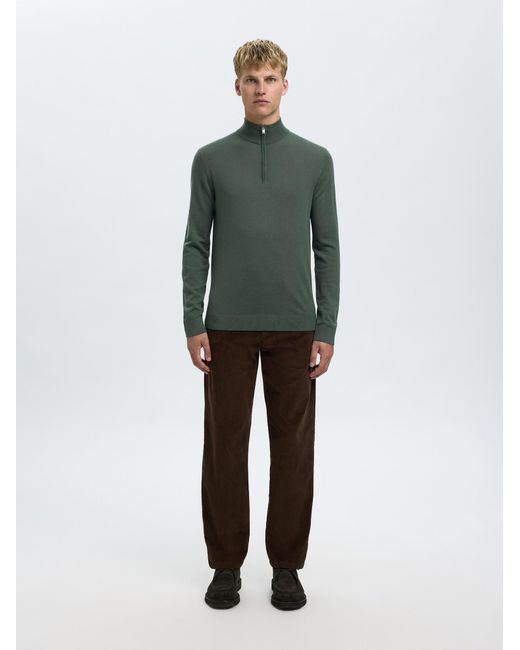 SELECTED Pullover Slhtray in Green für Herren