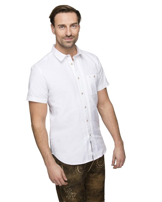 Stockerpoint Hemd Bodo in White für Herren
