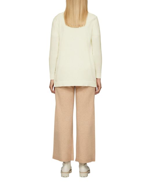 S.oliver White Strickjacke
