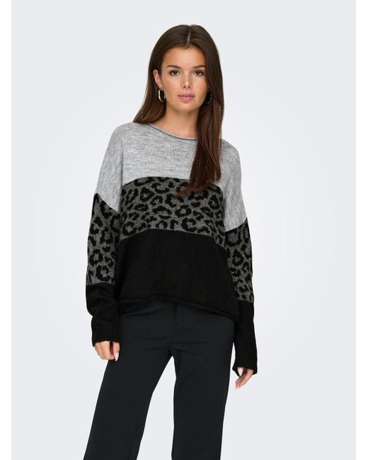 ONLY Gray Pullover Onljade