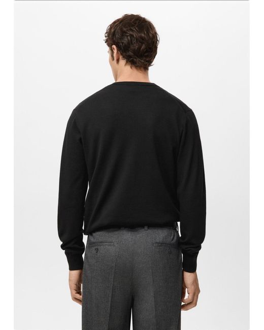 Mango Pullover Willyv in Black für Herren