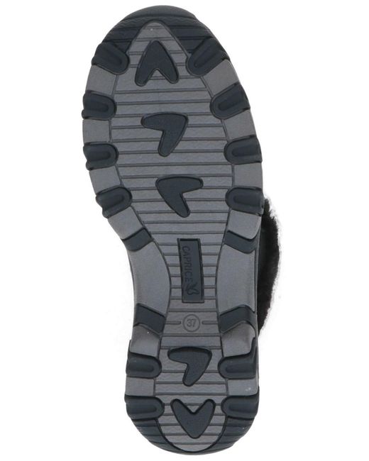 Caprice Black Schnürstiefelette