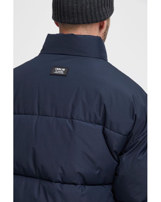 Solid Winterjacke Leon in Blue für Herren