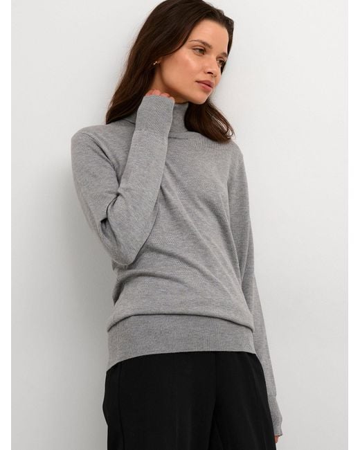 Kaffe Gray Pullover Kaastrid