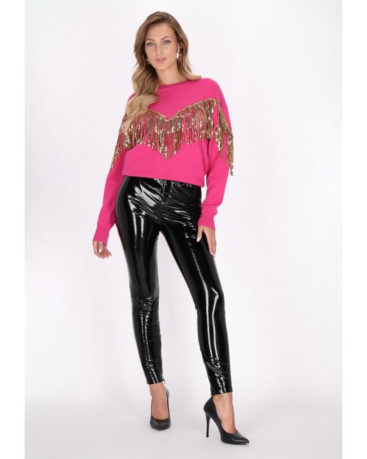 faina Pink Pullover