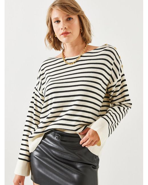 Bianco Lucci Natural Pullover