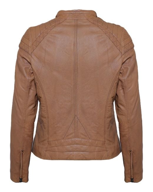 Mustang Brown Lederjacke