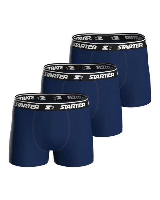 Starter Boxer Basic in Blue für Herren