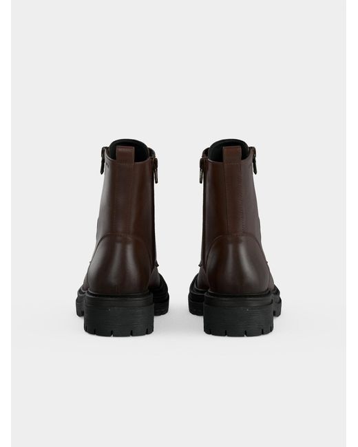 Geox Brown Schnürstiefelette D Iridea