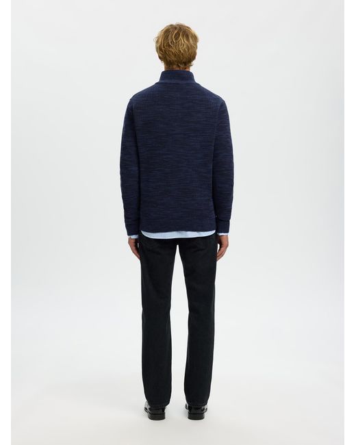 SELECTED Pullover Slhdane in Blue für Herren