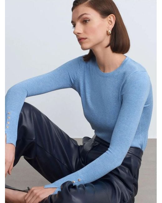 Dilvin Blue Pullover Pullover