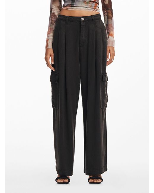 Desigual Black Cargohose