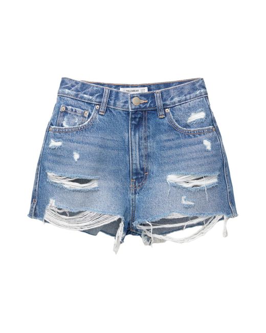 Pull&Bear Blue Shorts