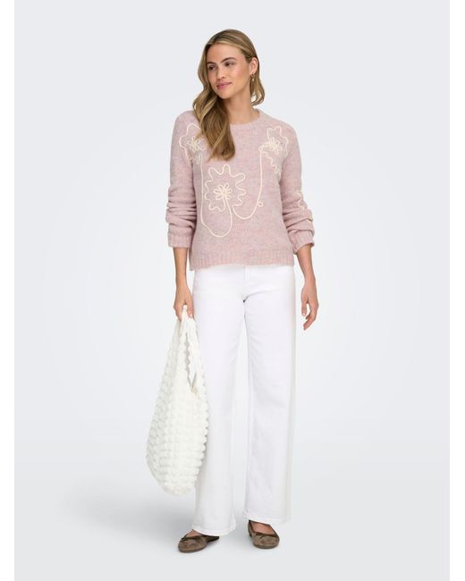 ONLY Pink Pullover Onlalta