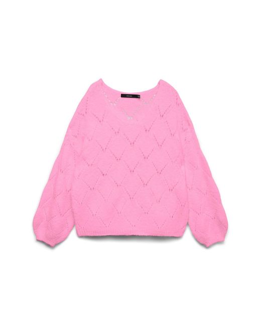 Vero Moda Pink Pullover 'Vmnovah'