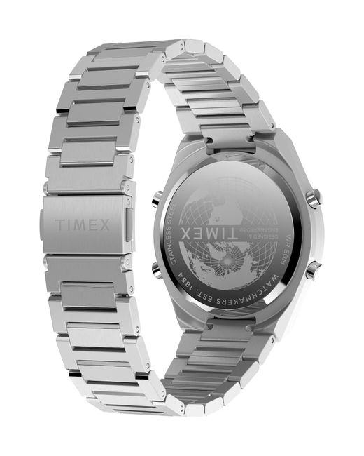 Timex Uhr Q80 Continental in Gray für Herren