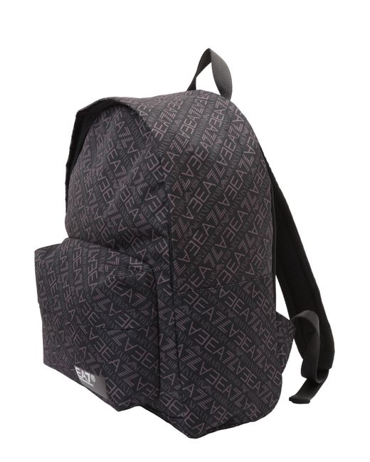 EA7 Black Rucksack