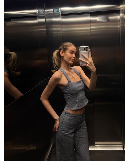 millane Blue Top