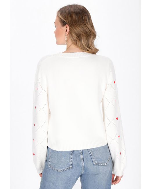 myMo White Pullover