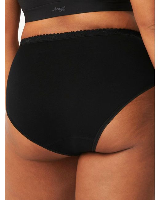 Sloggi Black Midislip Chic