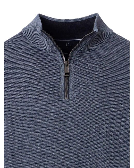 CASA MODA Pullover Basic in Blue für Herren