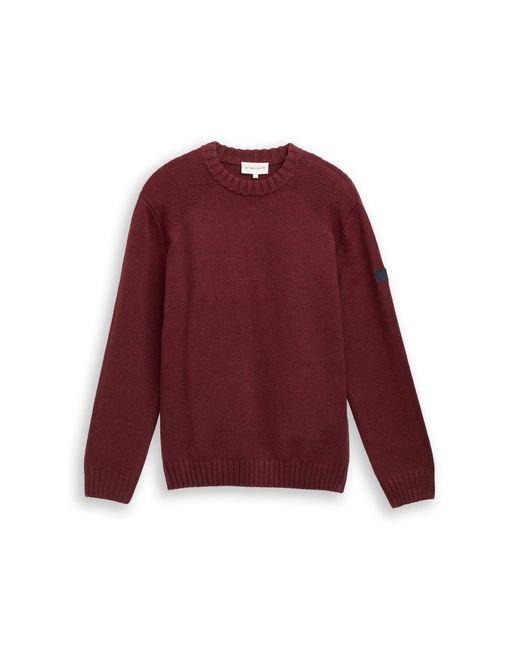 Tom Tailor Pullover in Red für Herren