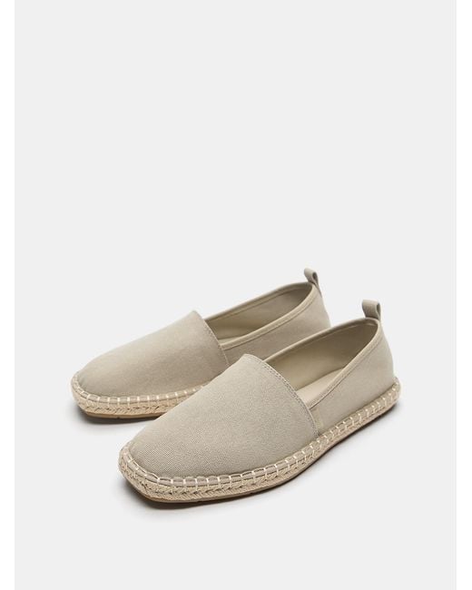 Pull&Bear Espadrilles in White für Herren
