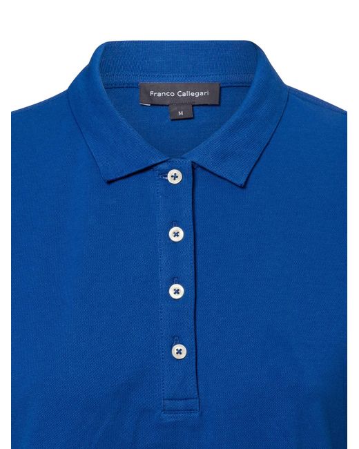 Franco Callegari Blue Poloshirt