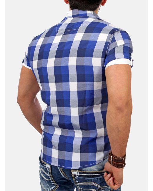 Reslad Hemd Rs7065 in Blue für Herren