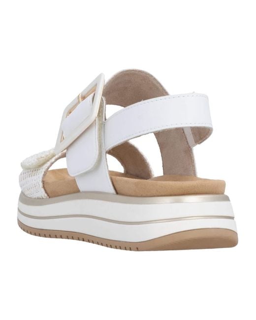 Remonte White Sandale Basic