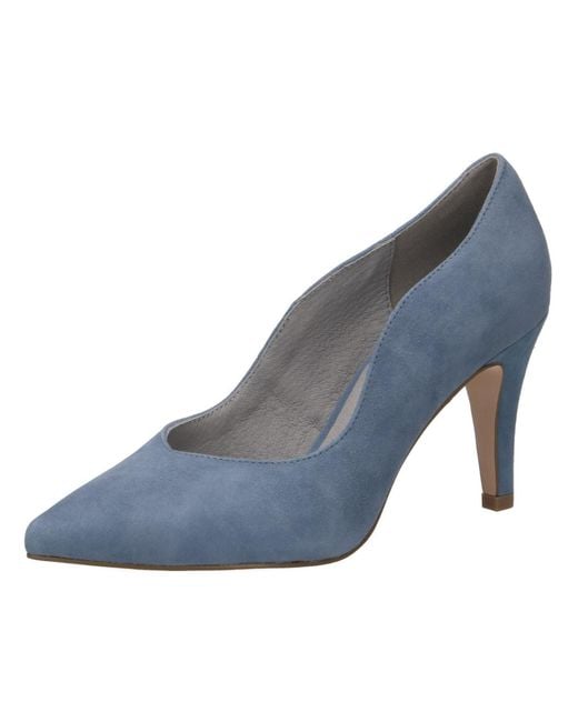Caprice Blue Pumps