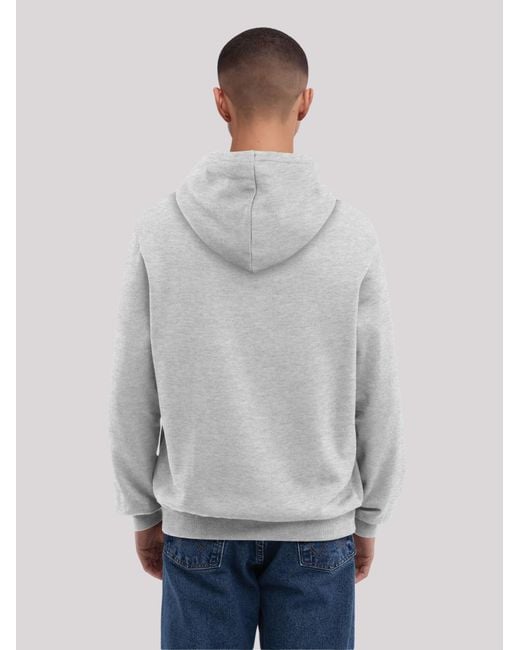 F4NT4STIC Sweatshirt Tv Times Pop Star David Bowie Portrait 1977 in Gray für Herren