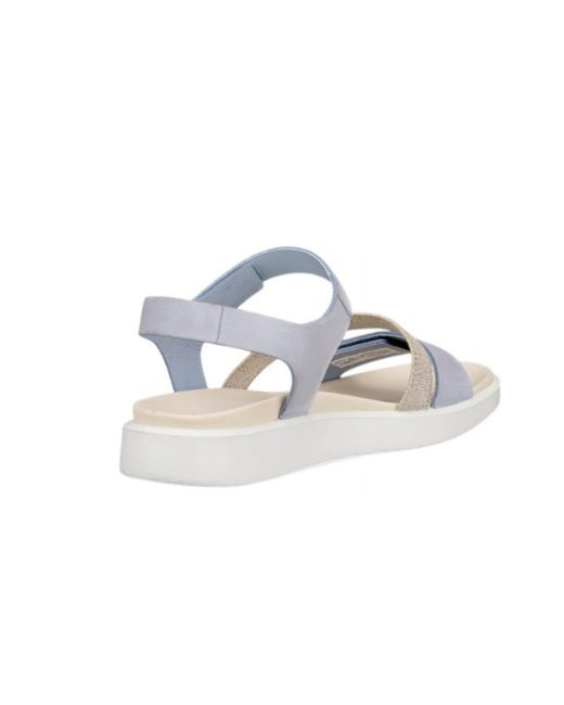 Ecco Black Sandale