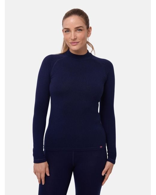 Danish Endurance Blue Langarmshirt Extreme Merino Ls