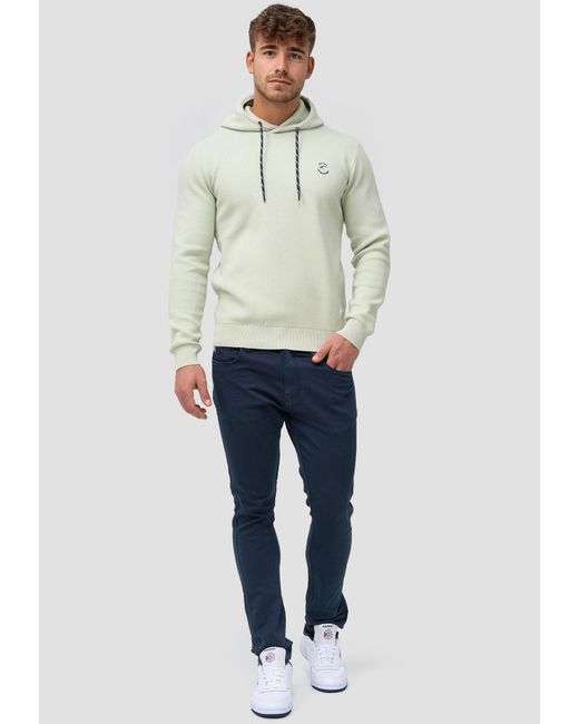 INDICODE Pullover Longview in Green für Herren