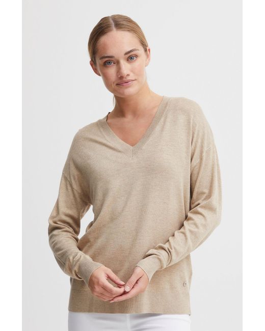 Oxmo Natural Pullover