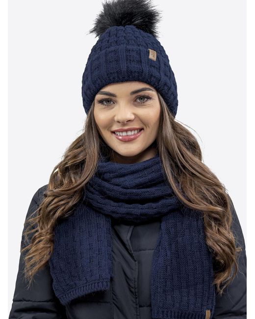 Vivience Blue Mütze 7015 Set