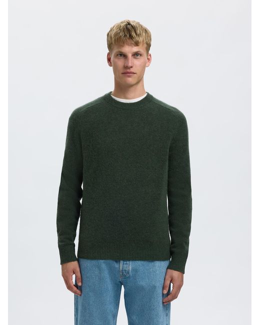 SELECTED Pullover Slhrai in Green für Herren