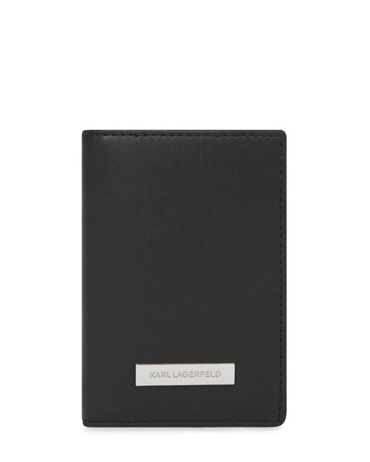Karl Lagerfeld Black Kartenetui Ikon