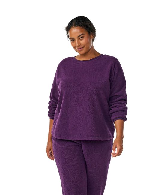 Zizzi Purple Pullover Mkarli