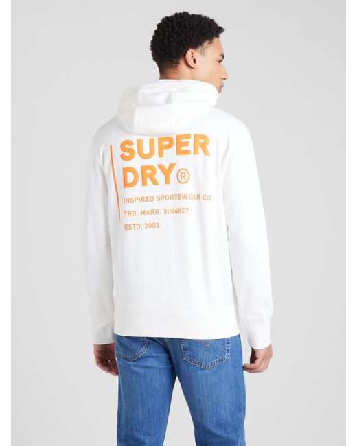 Superdry Sweatshirt in White für Herren