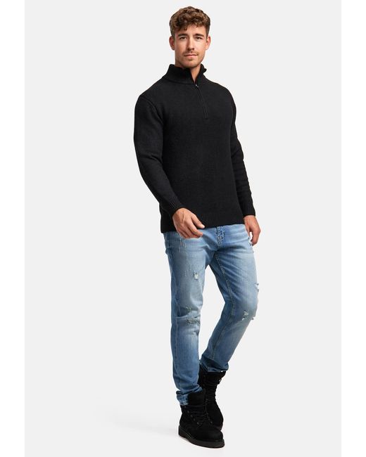 INDICODE Pullover Lokant in Black für Herren