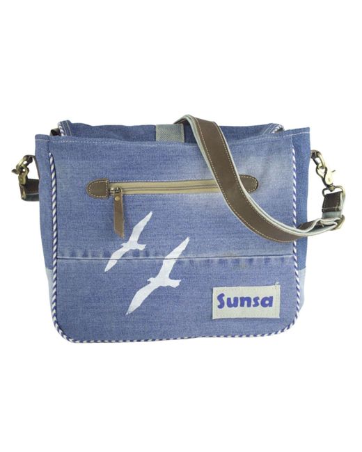 Sunsa Blue Umhängetasche