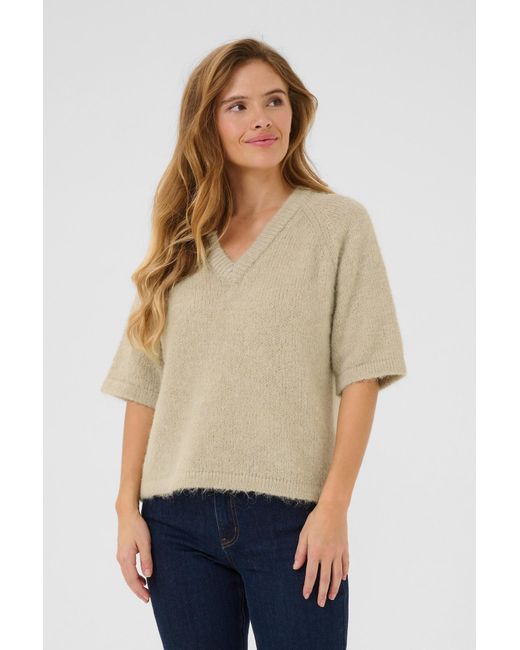Kaffe Natural Pullover Emilie