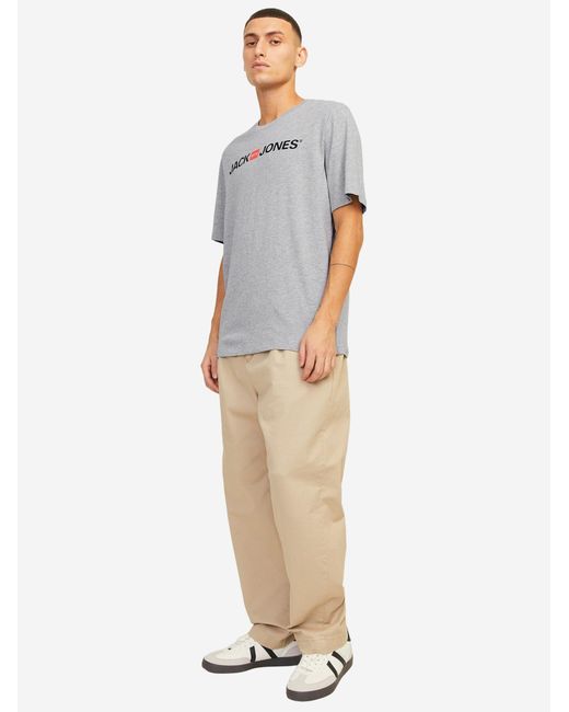 Jack & Jones Shirt Basic in Gray für Herren