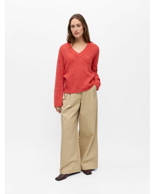 Object Red Pullover Objagate
