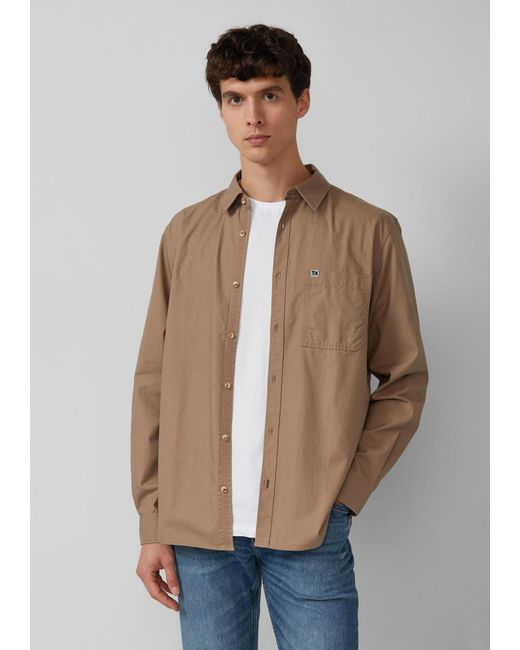 S.oliver Oliver Hemd in Brown für Herren