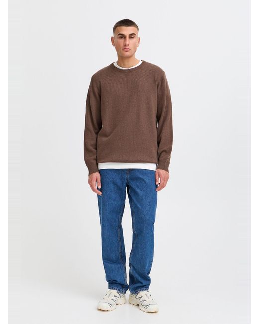 Solid Strickpullover Sdrick in Brown für Herren