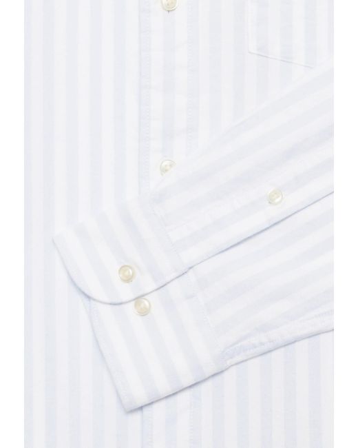 BLKVIS Hemd Script in White für Herren