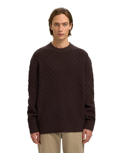 SELECTED Pullover in Black für Herren